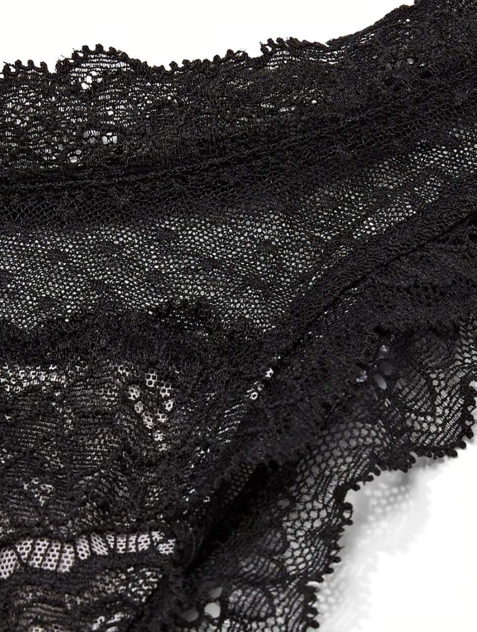 Мереживні трусики від Victoria’s Secret - Lace & Mesh String Bikini Panty