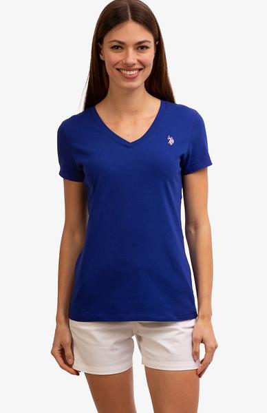 Футболка з V-подібним вирізом U.S. Polo Assn зображення