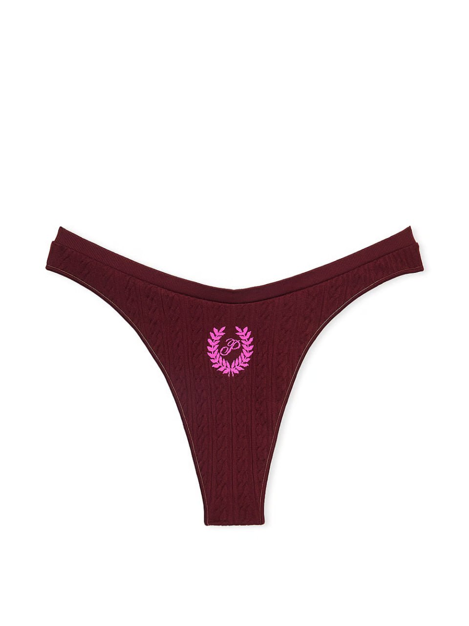 Стрінги від PINK - Seamless High-Leg Thong Panty