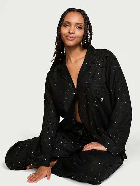 Піжамний комплект від Victoria's Secret - Flannel Long Pajama Set   зображення