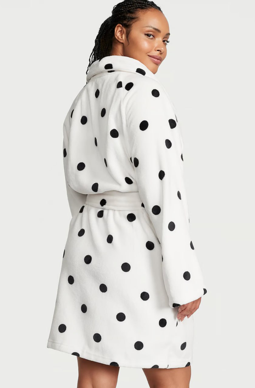Плюшевий халат від Victoria's Secret Short Cozy Robe