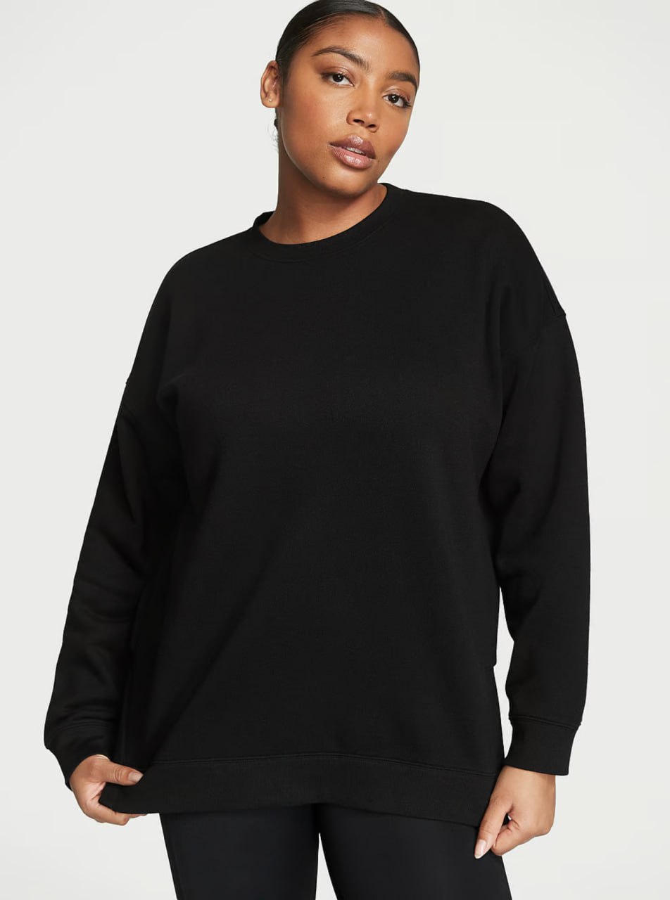 Базовий світшот від Victoria's Secret - Cotton Fleece Mock Neck Pullover