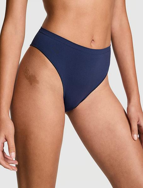 Трусики з високою посадкою від PINK - Seamless Brazilian Panty зображення