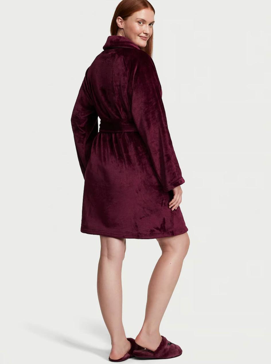Плюшевий халат від Victoria's Secret Short Cozy Robe 