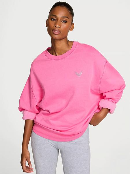 Жіночий світшот Victoria’s Secret - Effortless Fleece Crewneck Sweatshirt зображення