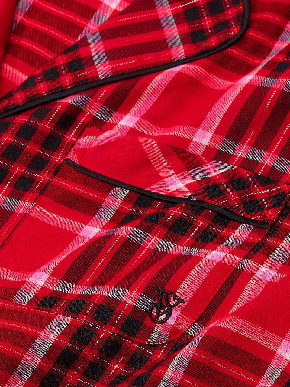 Піжамний комплект від Victoria's Secret - Flannel Long Pajama Set