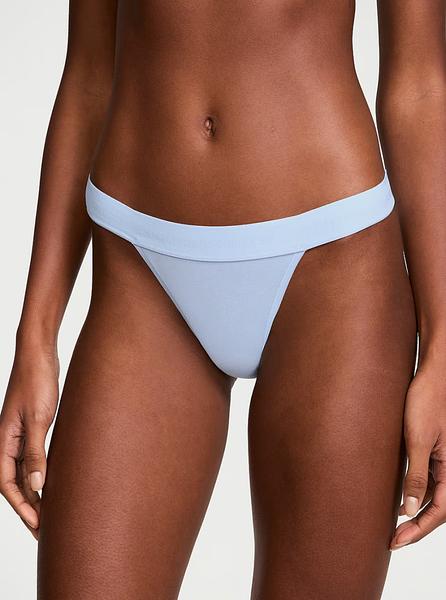 Трусики з логотипом від Victoria’s Secret - Logo Cotton Tanga Panty зображення