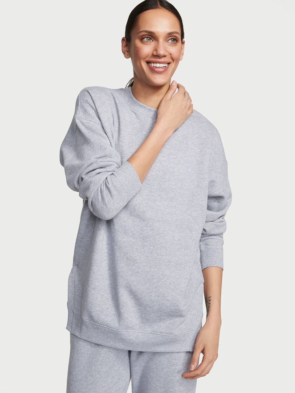 Базовий світшот від Victoria's Secret - Cotton Fleece Mock Neck Pullover