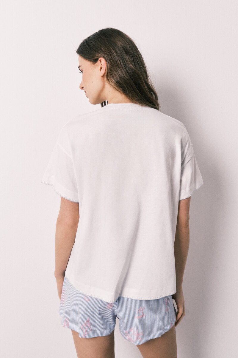 Жіноча коротка піжама з морськими зірками Women'Secret Starfish