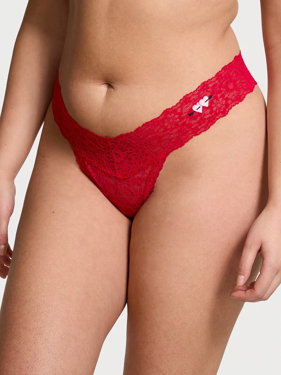 Мереживні cтрінги від Victoria’s Secret - Lacie Valentine Boxed Thong Panty