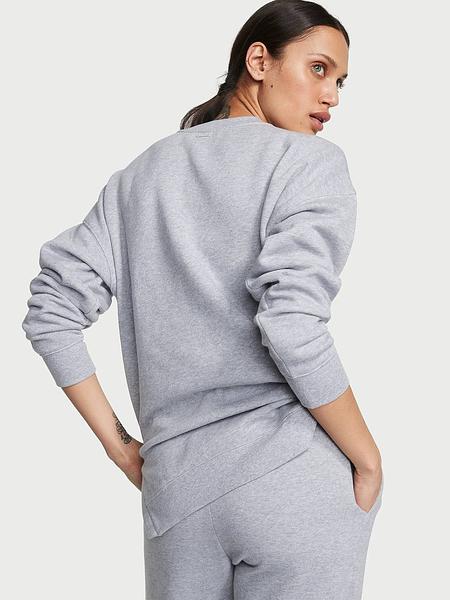 Базовий світшот від Victoria's Secret - Cotton Fleece Mock Neck Pullover зображення