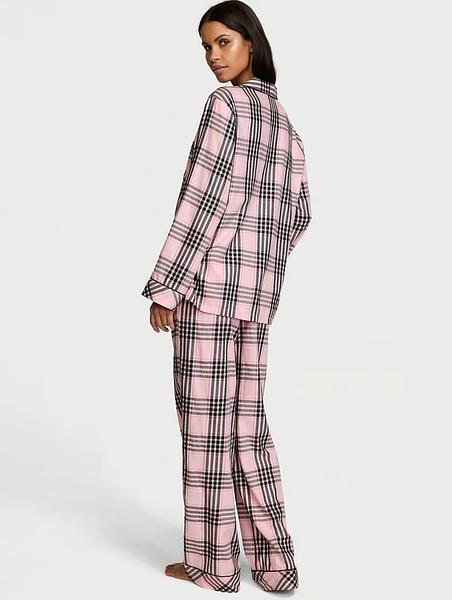 Піжамний комплект від Victoria's Secret - Flannel Long Pajama Set   зображення