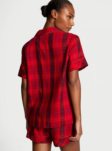 Піжамний комплект від Victoria's Secret - Flannel Short Pajama Set зображення