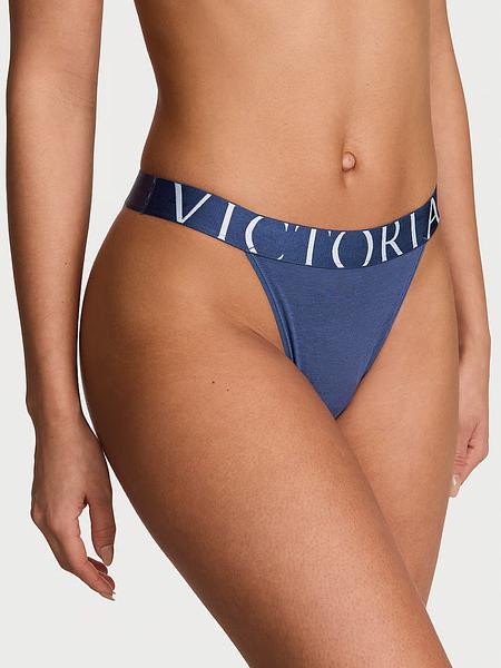 Жіночі трусики від Victoria's Secret - Exploded Logo Cotton 90s Brief Panty зображення