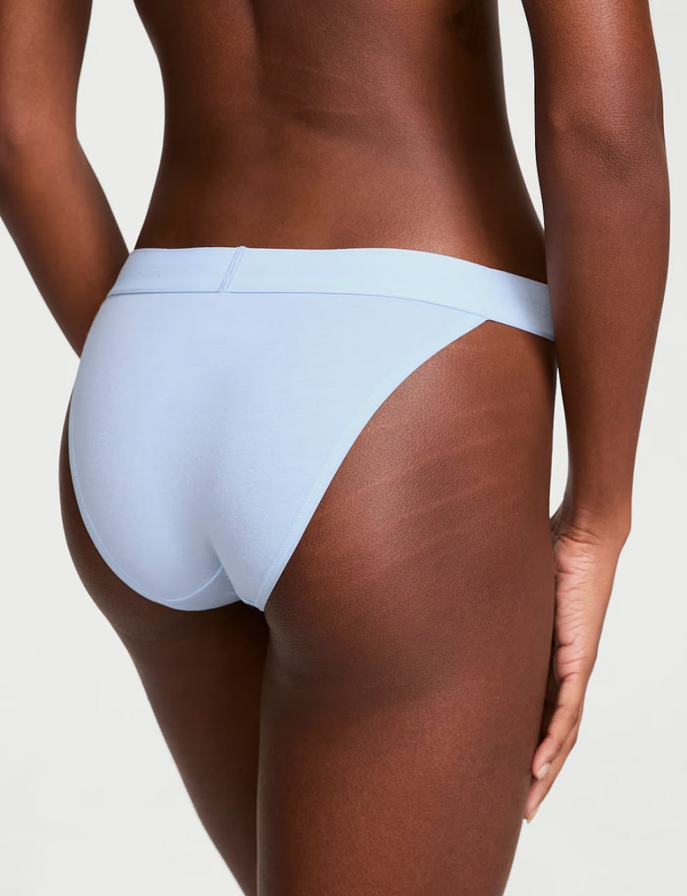 Трусики з логотипом від Victoria’s Secret - Logo Cotton Tanga Panty