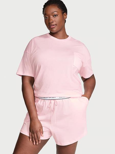 Піжамний комплект від Victoria's Secret -  100% Cotton Short Pajama Set зображення