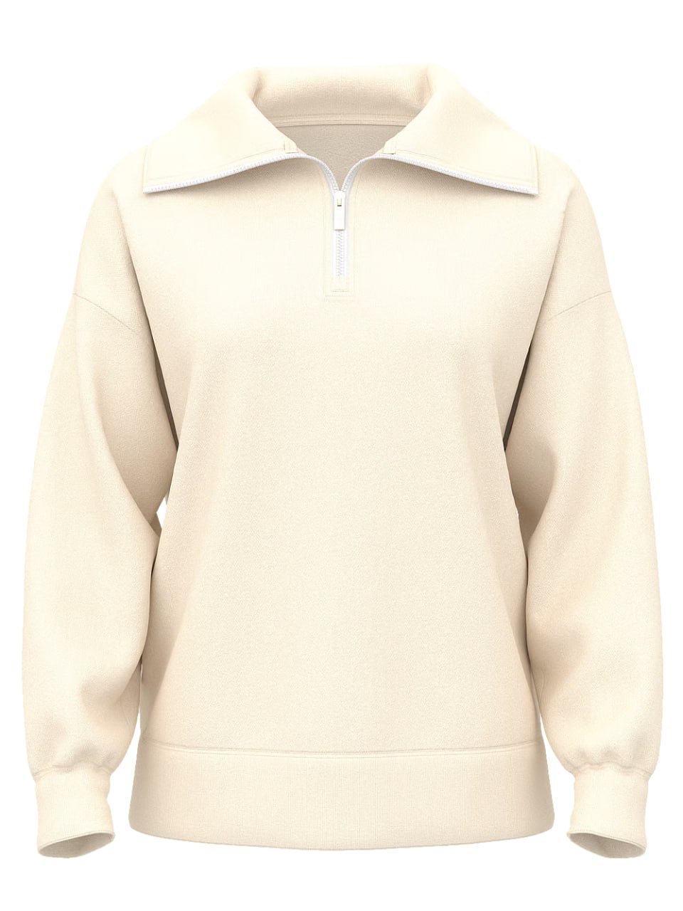 Теплий світшот від PINK  - Ivy Fleece Half-Zip Sweatshirt