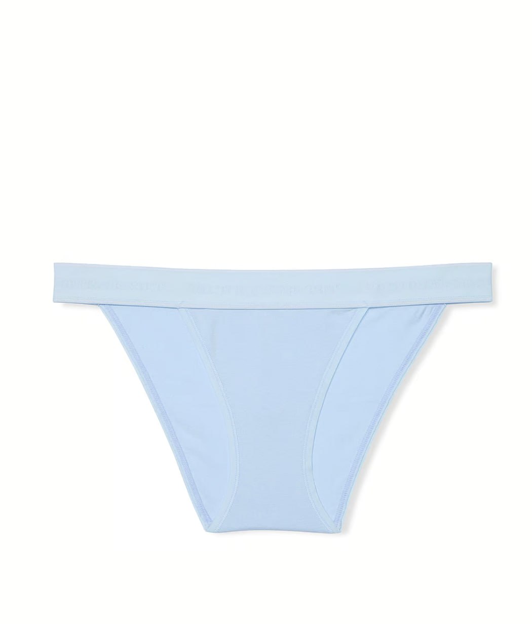 Трусики з логотипом від Victoria’s Secret - Logo Cotton Tanga Panty
