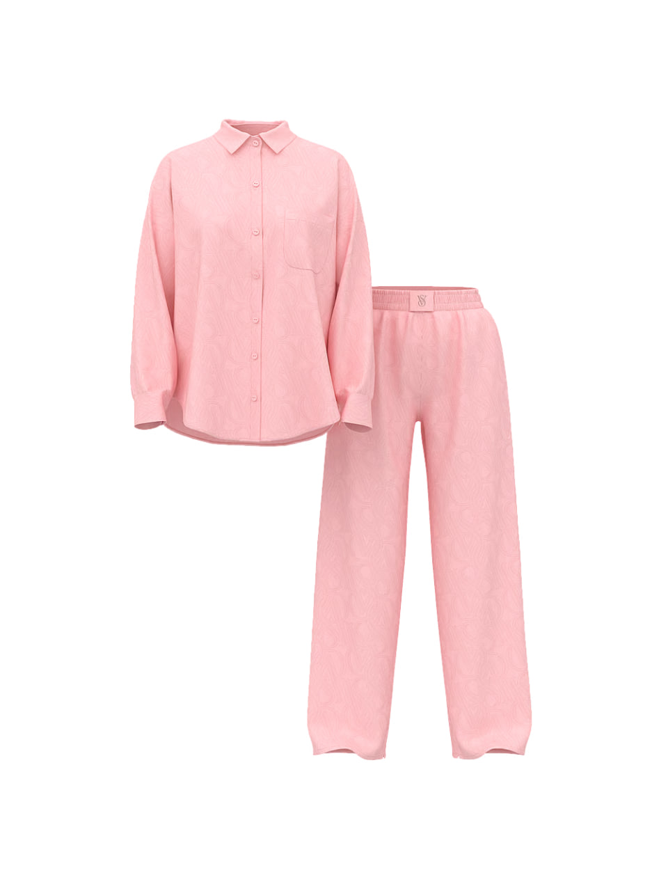 Жіноча піжама Victoria's Secret  - Modal-Cotton Long Pajama Set 