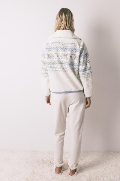 Жіноча флісова піжама Women'Secret  Jacquard  зображення
