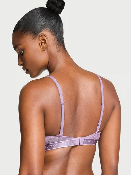 Безшовний бюстгальтер від Victoria’s Secret - Lightly Lined Wireless Lace-Trim Bra зображення