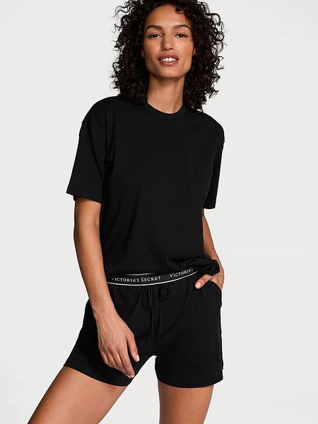 Піжамний комплект від Victoria's Secret -  100% Cotton Short Pajama Set зображення