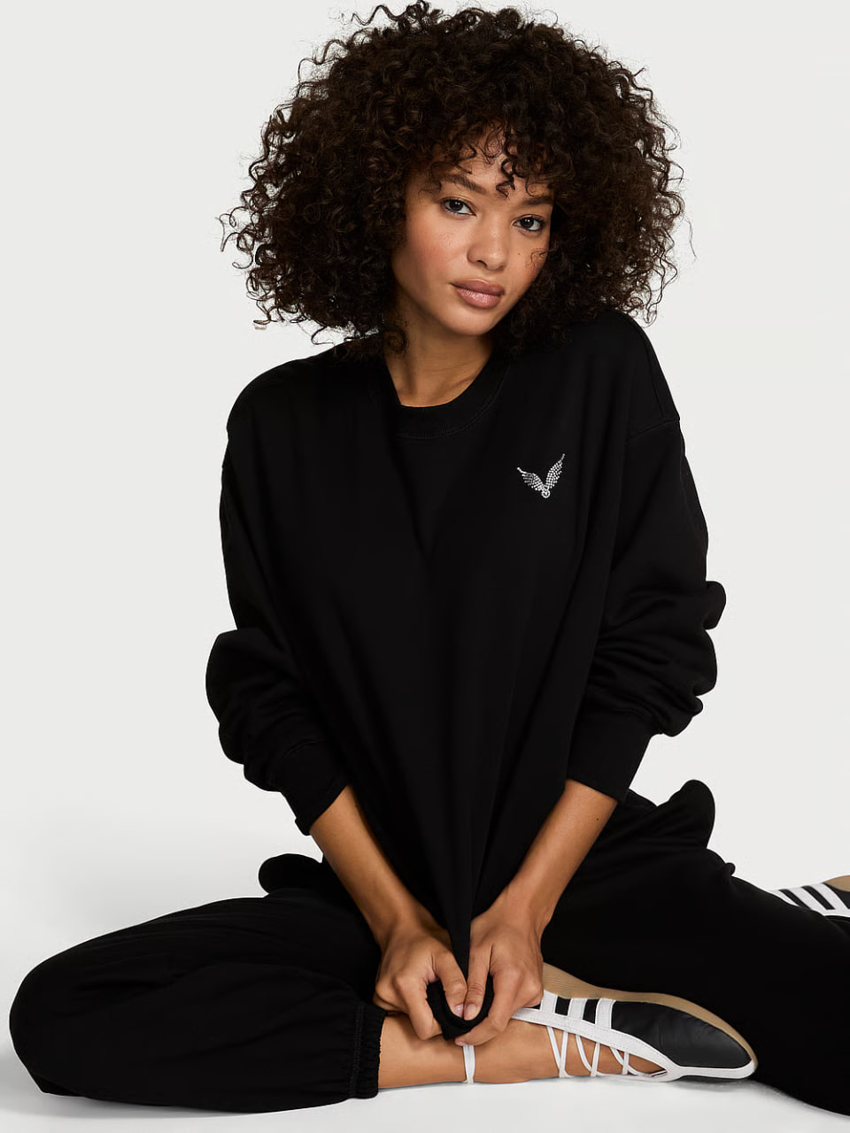 Світшот Victoria's Secret  - Iconic Fleece Crewneck Sweatshirt