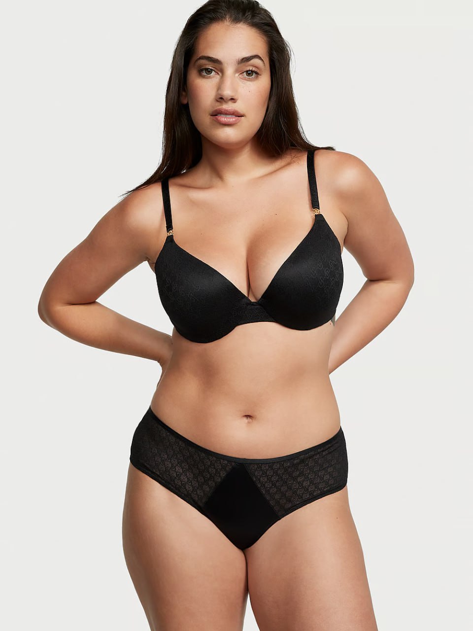Жіночий бюстгальтер Icon by Victoria's Secret Push-Up Demi Bra