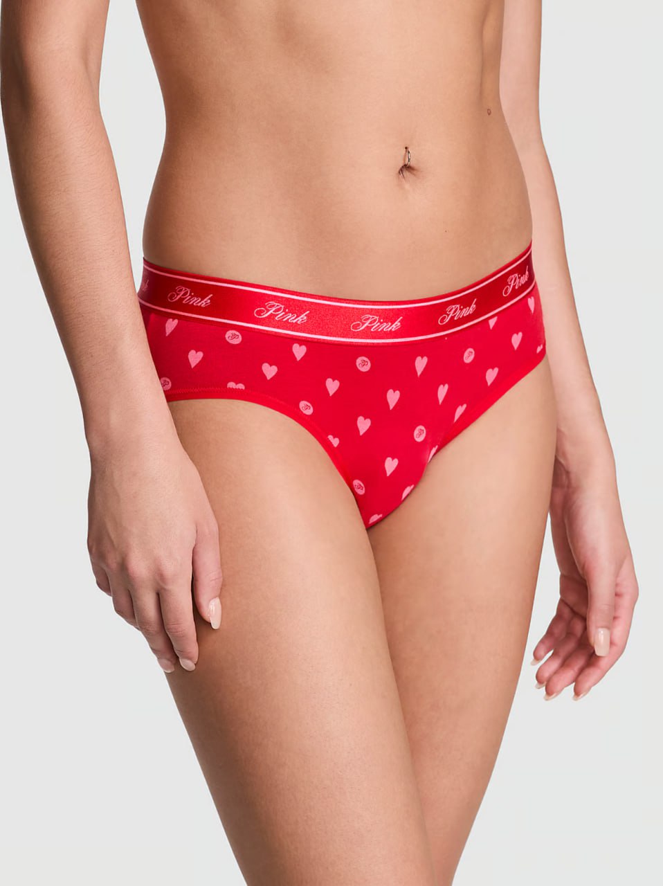 Трусики від Pink  - Logo Cotton Hiphugger Panty