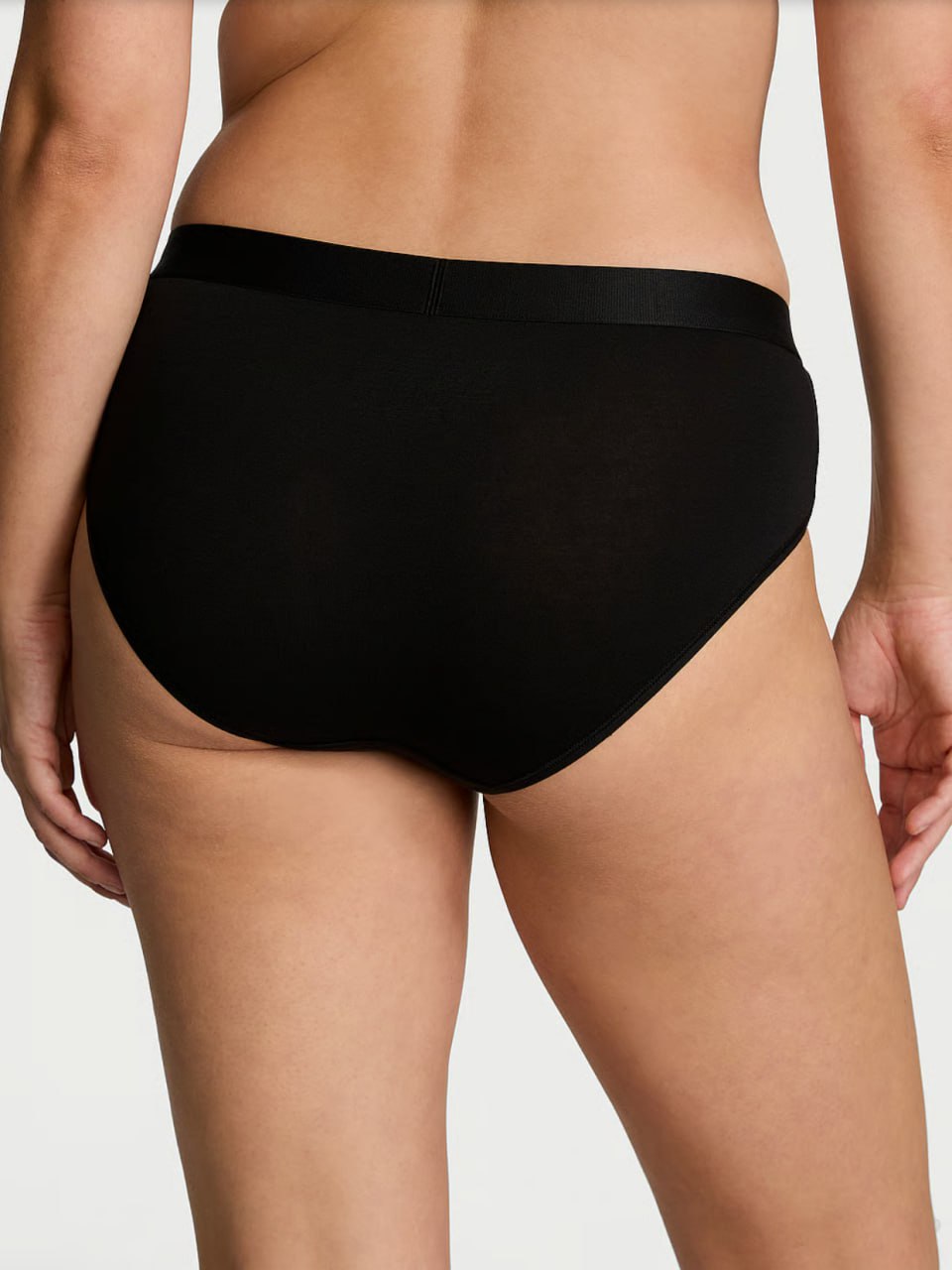 Трусики з блискучим логотипом від Victoria’s Secret - Logo Cotton Shine Patch Hiphugger Panty
