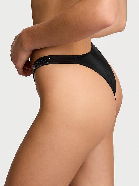 Трусики зі стразами від Victoria’s Secret - Shine Strap Brazilian Panty зображення