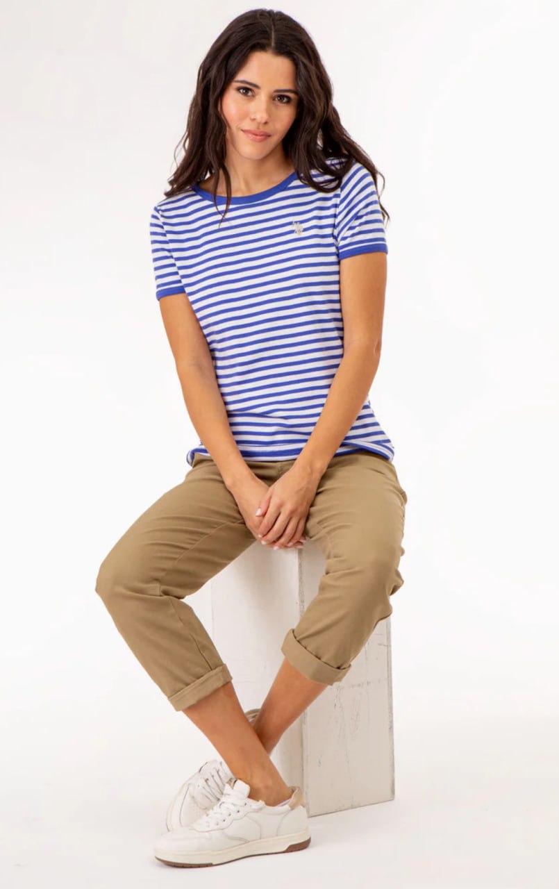 Футболка в смужку U.S. Polo Assn 