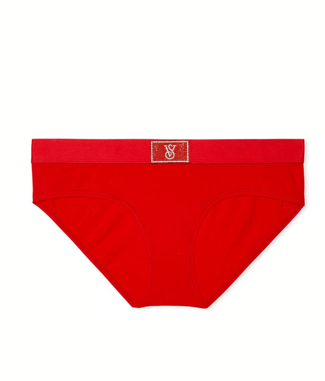 Трусики з блискучим логотипом від Victoria’s Secret - Logo Cotton Shine Patch Hiphugger Panty