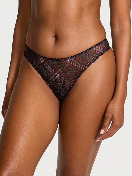 Стрінги від Victoria’s Secret - Shimmer Mesh Thong Panty зображення