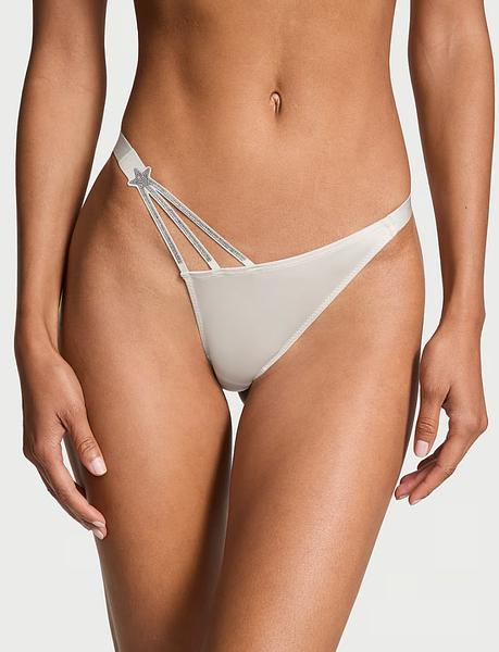 Трусики зі стразами від Victoria’s Secret Starstruck Shine Brazilian Panty  зображення