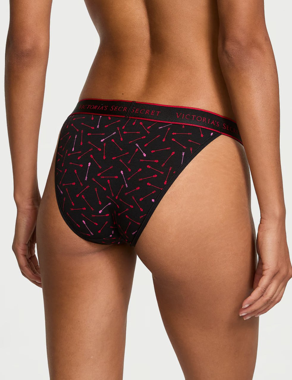 Трусики з логотипом від Victoria’s Secret - Logo Cotton Tanga Panty