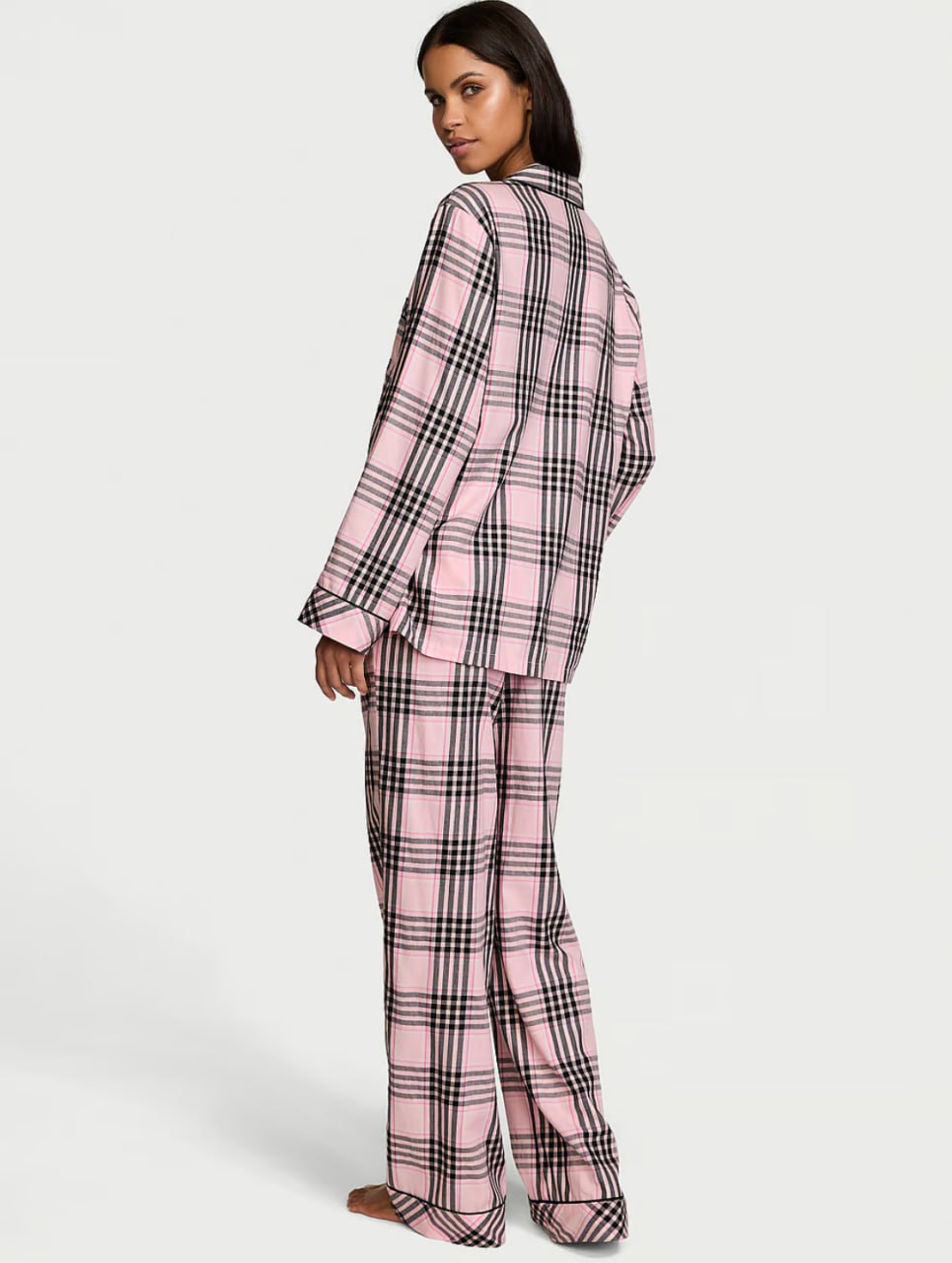 Піжамний комплект від Victoria's Secret - Flannel Long Pajama Set  