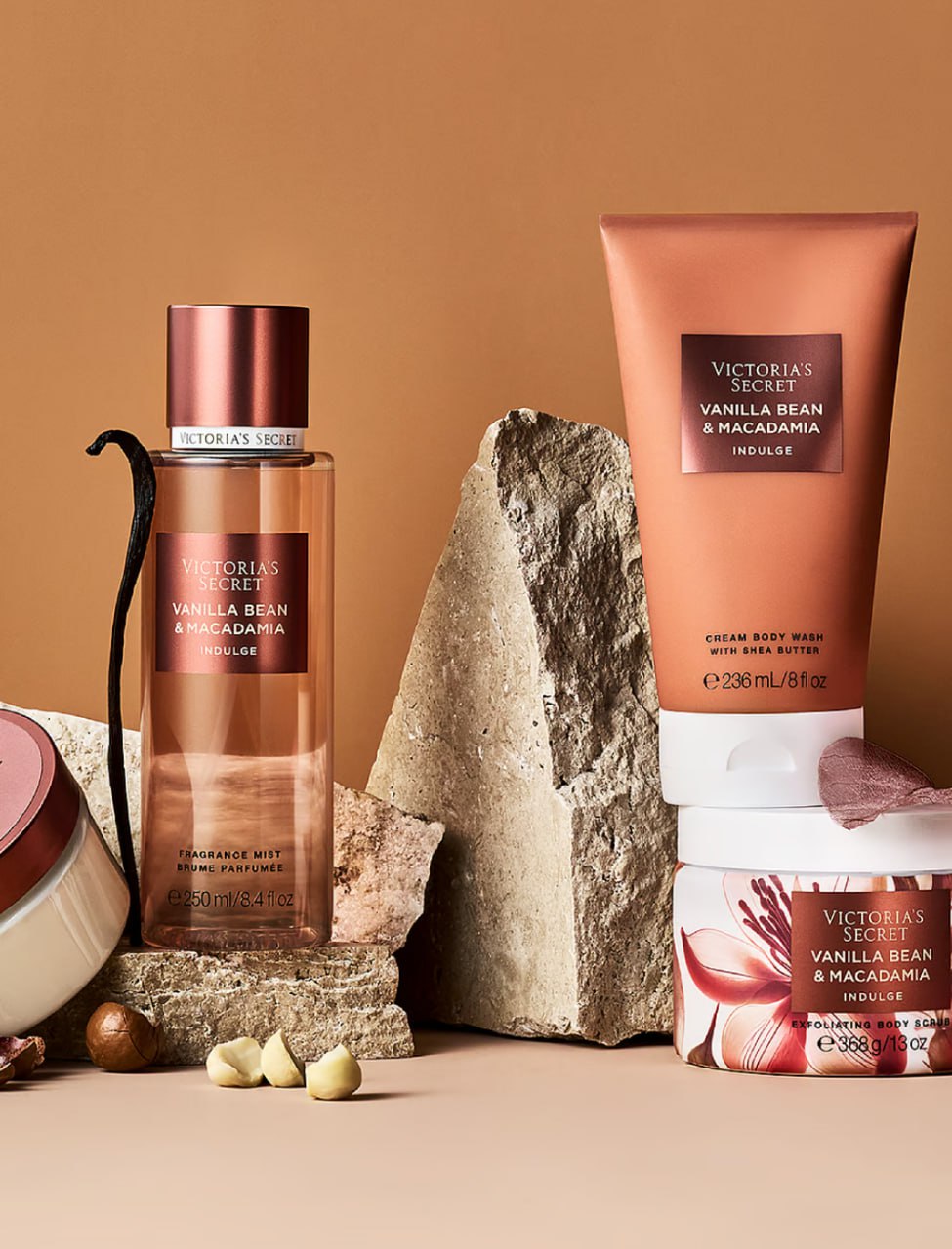Олія для тіла Vanilla Bean & Macadamia Shimmer від Victoria's Secret 