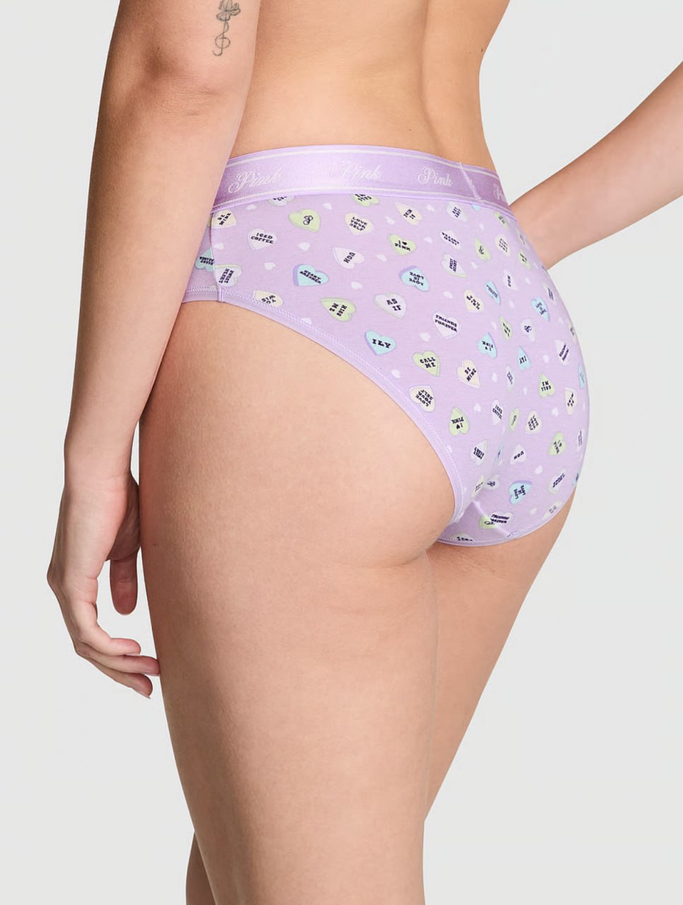 Трусики від Pink  - Logo Cotton Hiphugger Panty