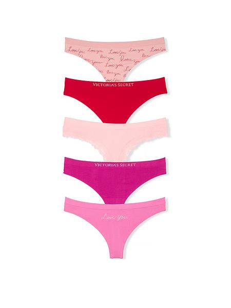 Набір стрінгів від Victoria's Secret - 5-Pack Seamless Thong Panties зображення