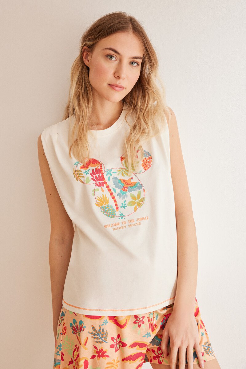 Піжама від Women'Secret з принтом Міккі Мауса