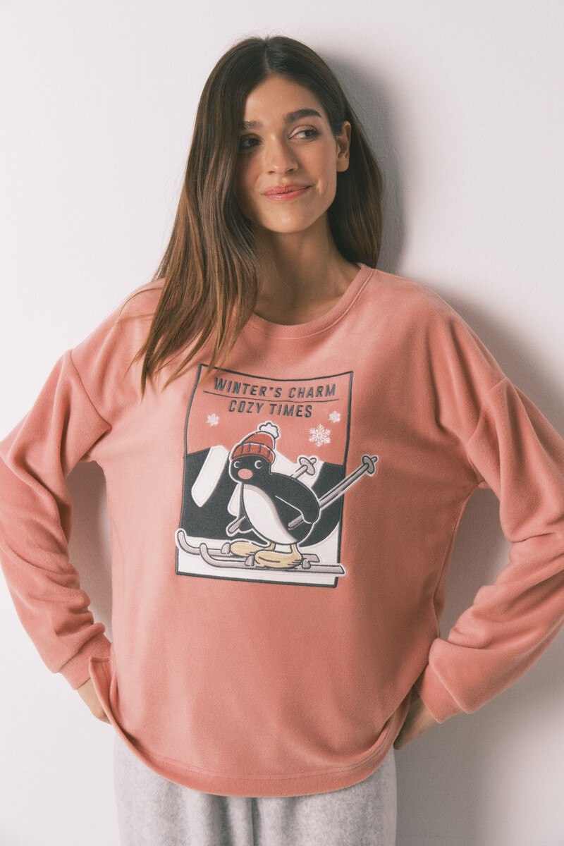 Жіноча флісова піжама Women'Secret Pingu