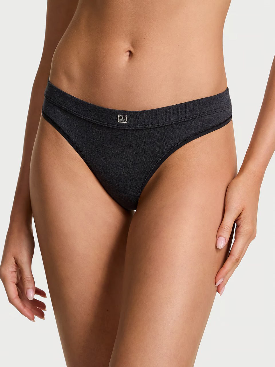 Стрінги від Victoria’s Secret - Logo Cotton Thong Panty 