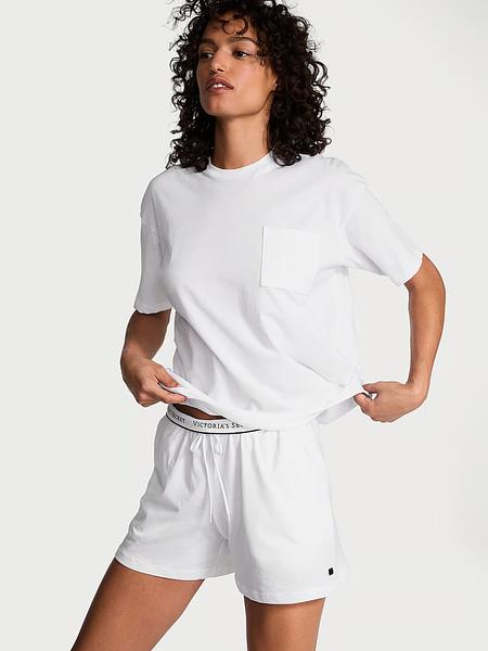 Піжамний комплект від Victoria's Secret -  100% Cotton Short Pajama Set зображення